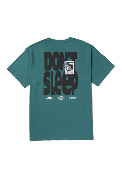 HUF MENS T-SHIRTS HUF COUSIN OF DEATH - PINE