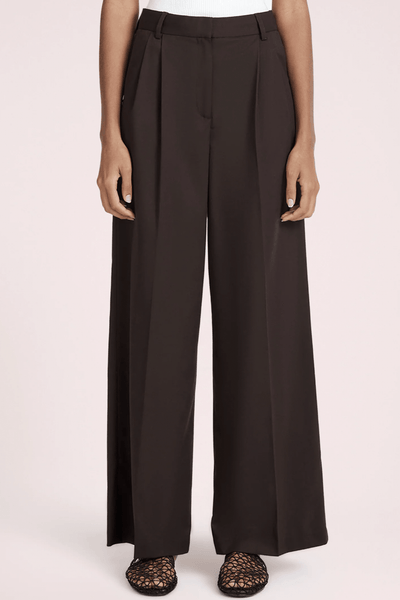 NUDE LUCY LADIES PANTS NUDE LUCY MARLON TAILORED PANT - RAISIN