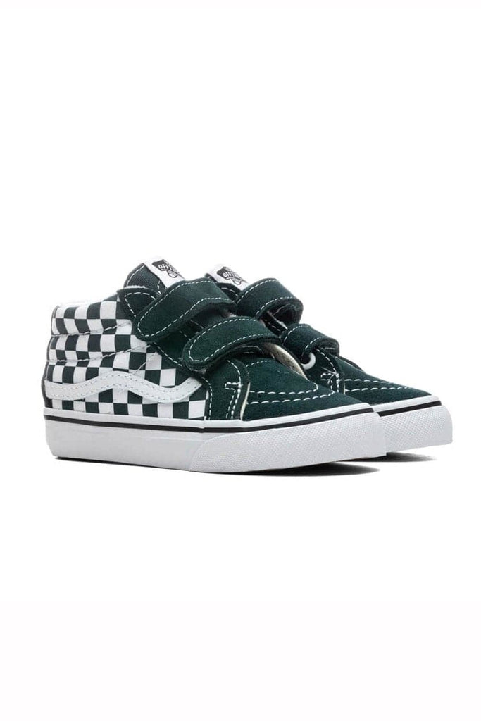 VANS FOOTWEAR VANS TODDLER SK8 MID REISSUE - MOUNTAIN VIEW/COLOR THEORY CHECKERBOARD