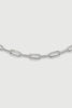 SUE THE BOY JEWELLERY 42 CM SUE THE BOY CABLE CHAIN NECKLACE - 925 STERLING SILVER