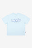 WNDRR Five Point Heavy Weight Tee Baby Blue front