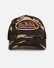Von Dutch Trucker Snapback Hat - Brown Camo