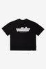 WNDRR Five Point Heavy Weight Tee Black front