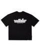 WNDRR Five Point Heavy Weight Tee Black front