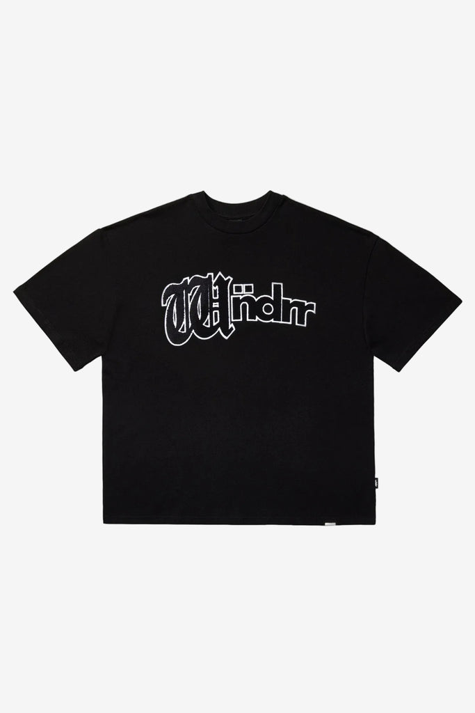 WNDRR United Heavy Weight Tee - Black