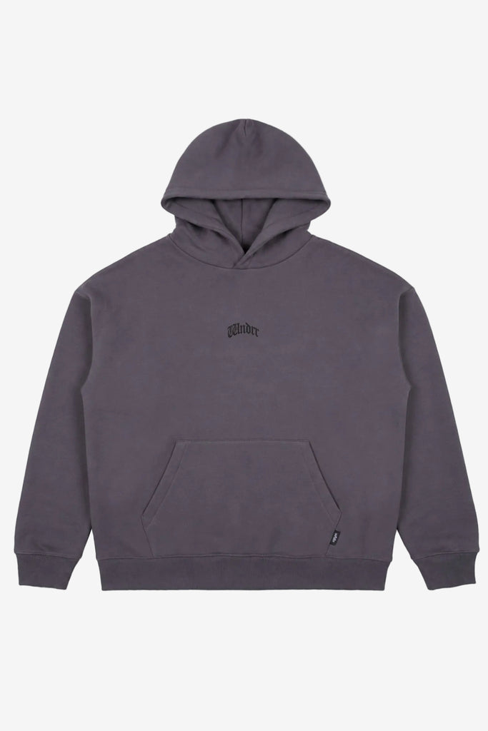WNDRR Revival Hood Sweat - Charcoal