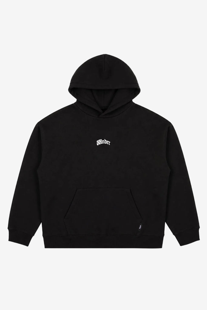 WNDRR Revival Hood Sweat - Black