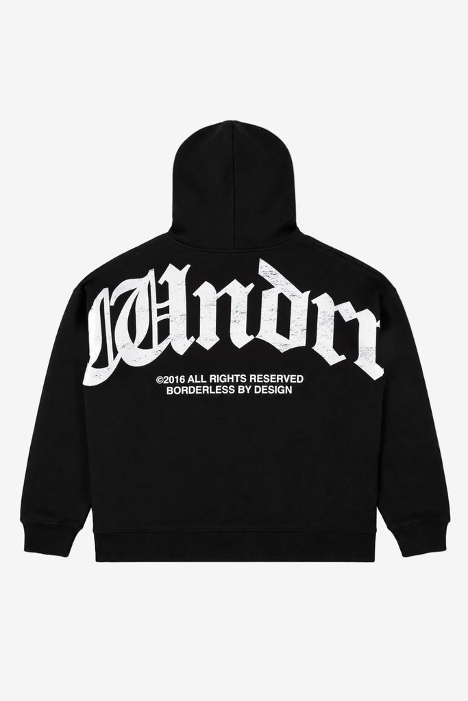 WNDRR Revival Hood Sweat - Black