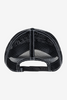 Von Dutch Big Signature Trucker Hat - Black, back view