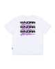 WNDRR Hexed Box Fit Tee White front