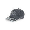 Von Dutch Flames Dad Cap - Washed Black, side view