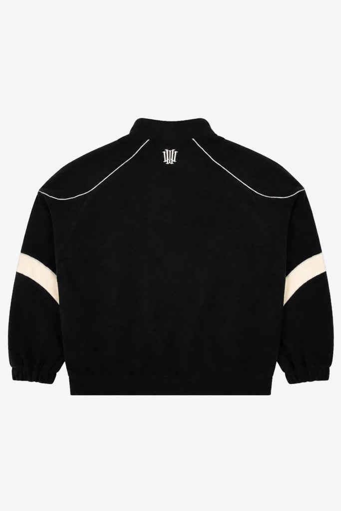 WNDRR HAVOK 1/4 ZIP POLAR FLEECE - BLACK