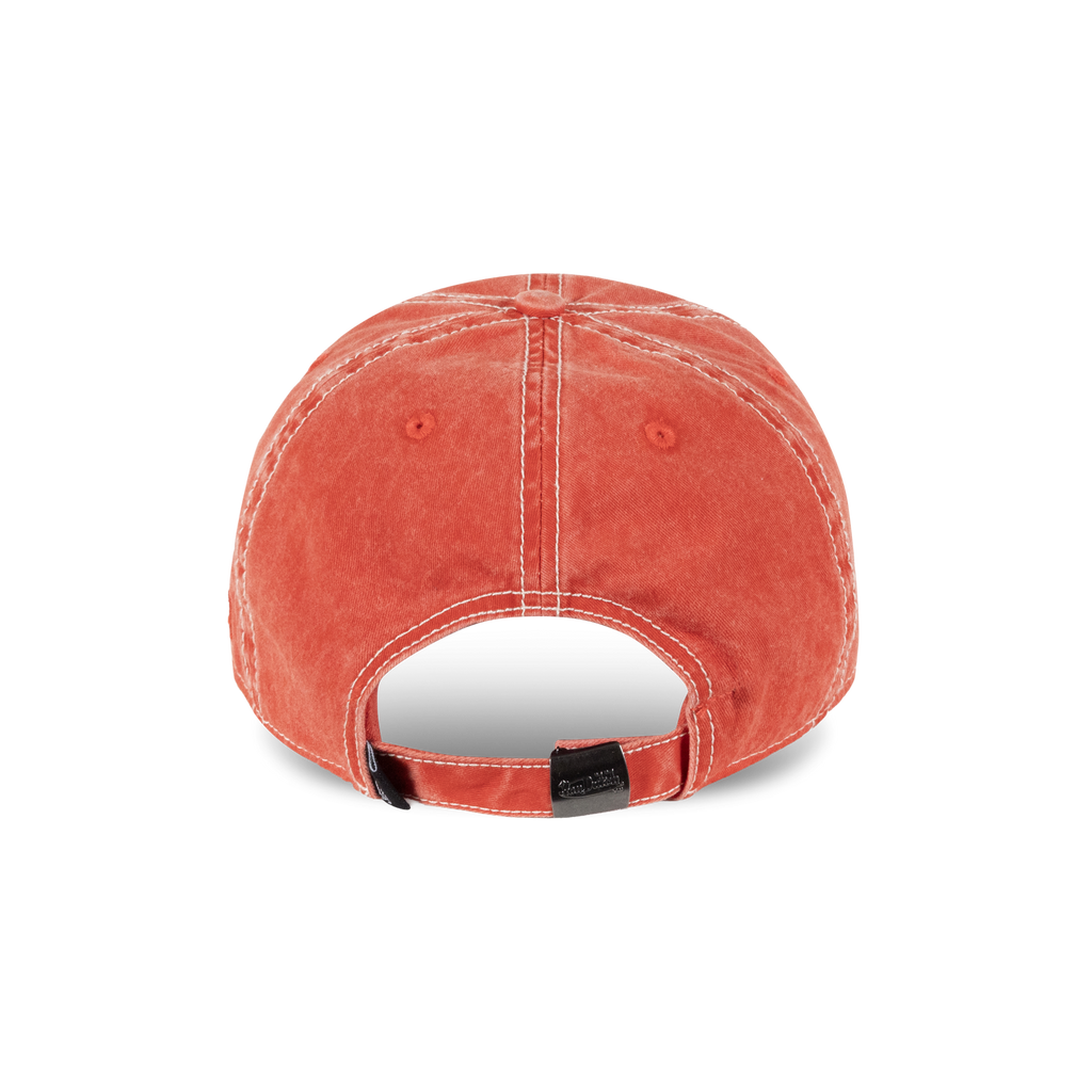 Von Dutch Retro Vibe Dad Cap - Washed Red, back view