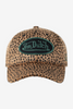 Von Dutch Animal Print Dad Cap - Green Snake, front view