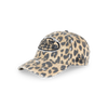 Von Dutch Animal Print Dad Cap - Tan Leopard, side view