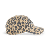 Von Dutch Animal Print Dad Cap - Tan Leopard, back view