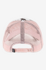 Von Dutch Animal Skin Trucker Hat - Baby Pink/Pink, back view