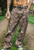 Billy Bones Club Bones Barb Distressed Pants - Camo