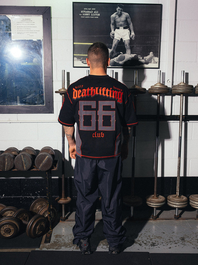Billy Bones Club Deathlifting Jersey - Black/Red