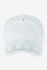 Von Dutch Twill Trucker Hat - White/Grey, front view