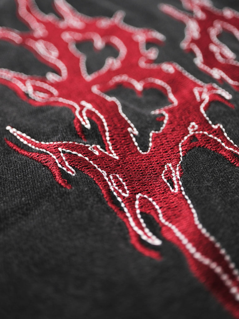 Billy Bones Club Rocker Panel Tee - Black/Camo detail