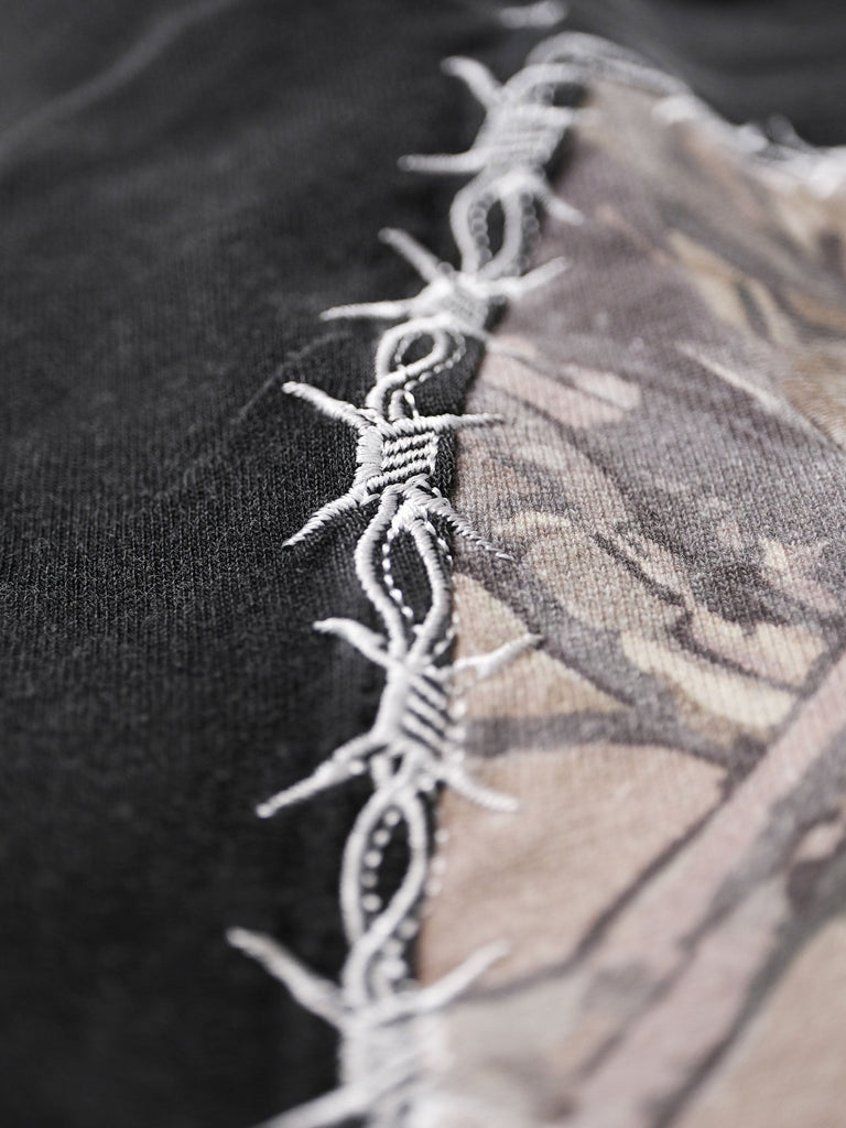 Billy Bones Club Rocker Panel Tee - Black/Camo detail