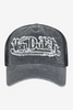 Von Dutch Classic Trucker 51 - Black/White, front view
