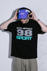 ICHPIG 98 VINTAGE TEE - BLACK/SLATE
