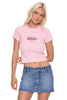 Worship Supplies Yours Truly Slim Fit Tee - Parfait Pink