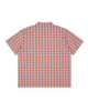 WNDRR Reaper Check S/S Shirt - Coral