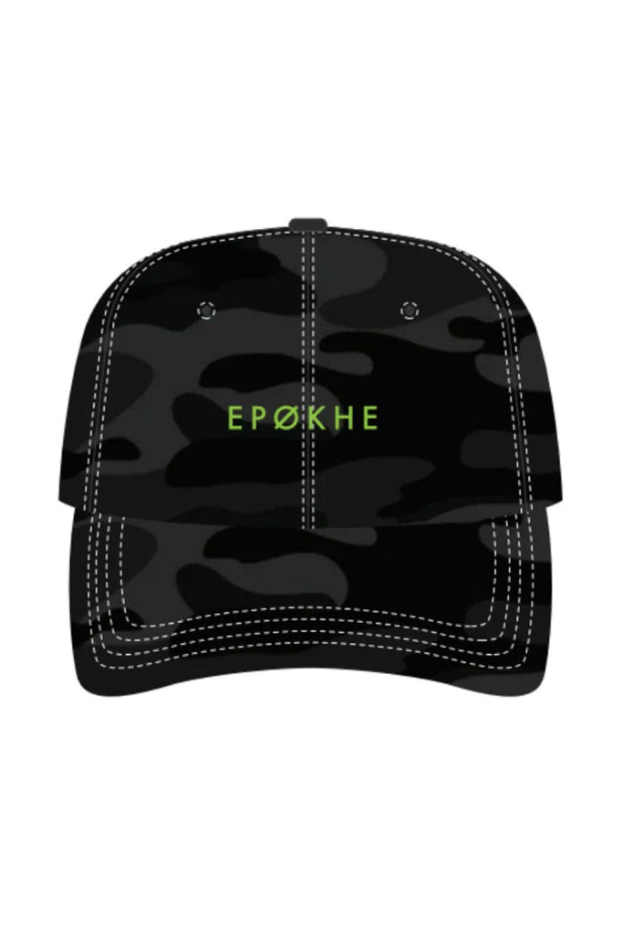 EPØKHE Core Hat - Washed Black Camo