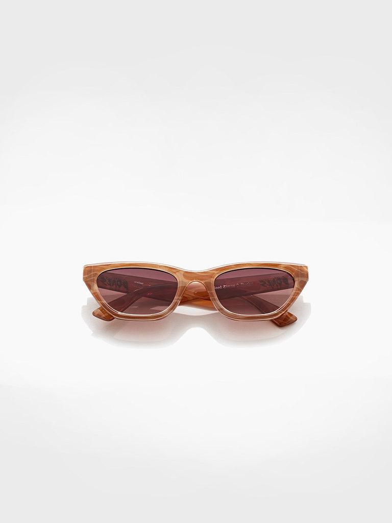 SZADE x Bones Sunglasses - Brown (Desert Blaze) detail shot 2
