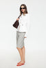 LIONESS SEVIGNEY LONG SHORT - CREAM CHECK