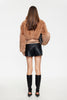 LIONESS DRITA FAUX FUR - CAMEL