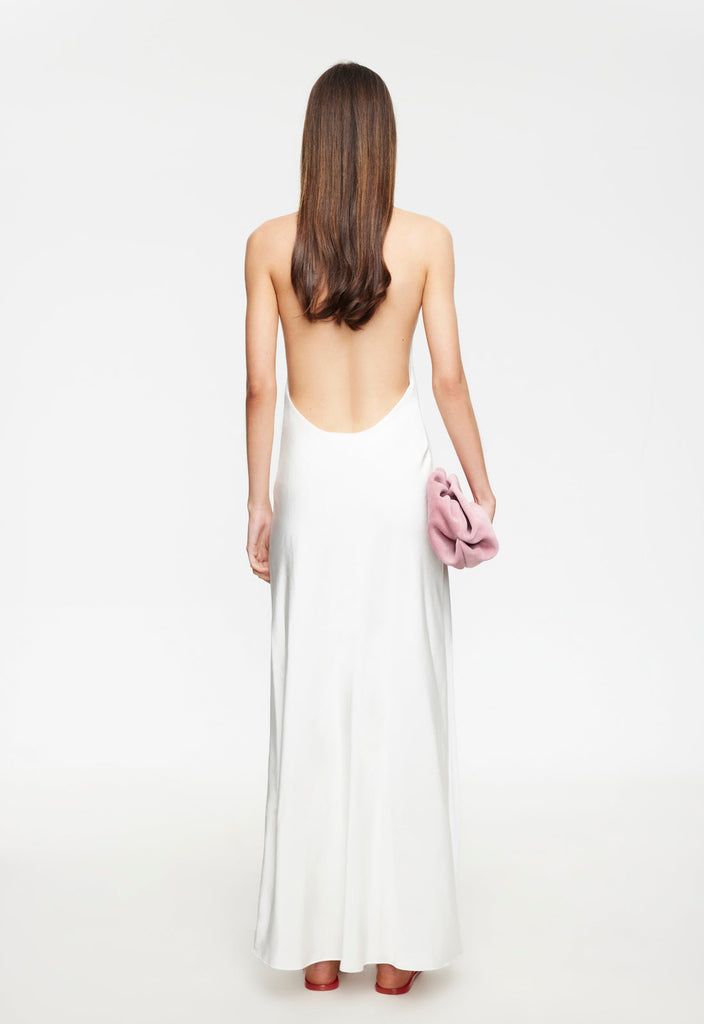 Lioness Bare Maxi Dress - Porcelain