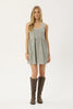 AFENDS Womens Jesse Mini Dress Vice Alpine Check front