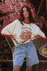 Sabbi The Very Oversized Cowgirl Outlaw Tee - White