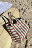 DOS OMBRE BIG BENGALI BAG 010 - VINTAGE RED STRIPE