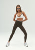 Vita Full Length Legging Coffee Whisper White
