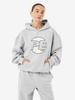 Voltage Hoodie Mid Grey Marle