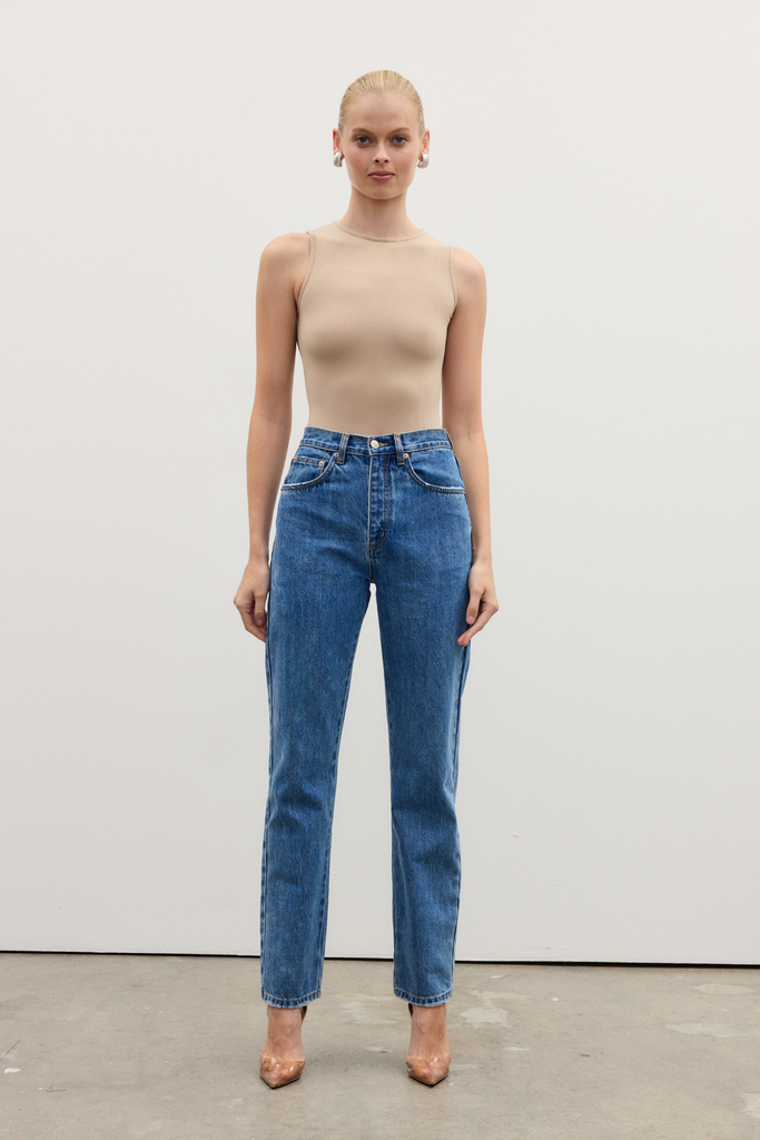 Layla Bodysuit - Biscotti