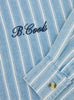 BARNEY COOLS MENS L/S BUTTON UP SHIRTS BARNEY COOLS CROP LS SHIRT - BLUE