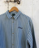 BARNEY COOLS MENS L/S BUTTON UP SHIRTS BARNEY COOLS CROP LS SHIRT - BLUE