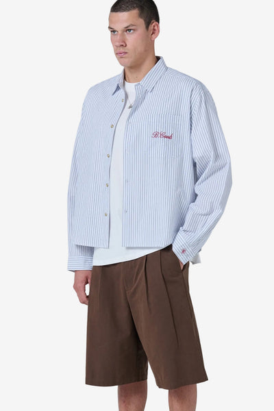 BARNEY COOLS MENS S/S BUTTON UP SHIRTS BARNEY COOLS SCRIBE SHIRT - WHITE