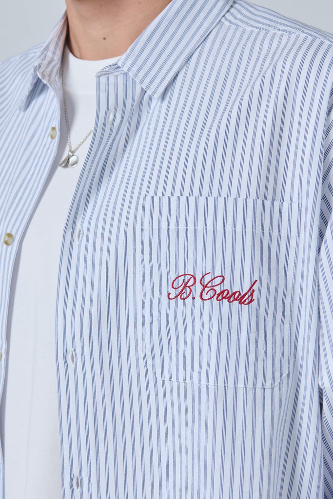 BARNEY COOLS MENS S/S BUTTON UP SHIRTS BARNEY COOLS SCRIBE SHIRT - WHITE