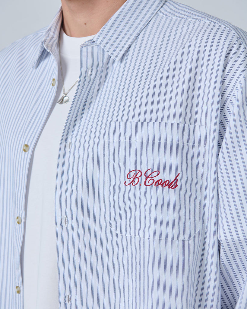 BARNEY COOLS MENS S/S BUTTON UP SHIRTS BARNEY COOLS SCRIBE SHIRT - WHITE