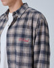 BARNEY COOLS MENS S/S BUTTON UP SHIRTS BARNEY COOLS CHATLET SHIRT - NAVY