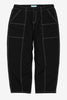 ICHPIG RIPSTOP UTILITY PANTS - BLACK/NAVY PLAID