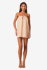 SNDYS THE LABEL Sara Mini Dress - Butter Stripe