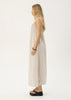 AFENDS Womens Vania Seersucker Maxi Dress Reverb Moonbeam Check back